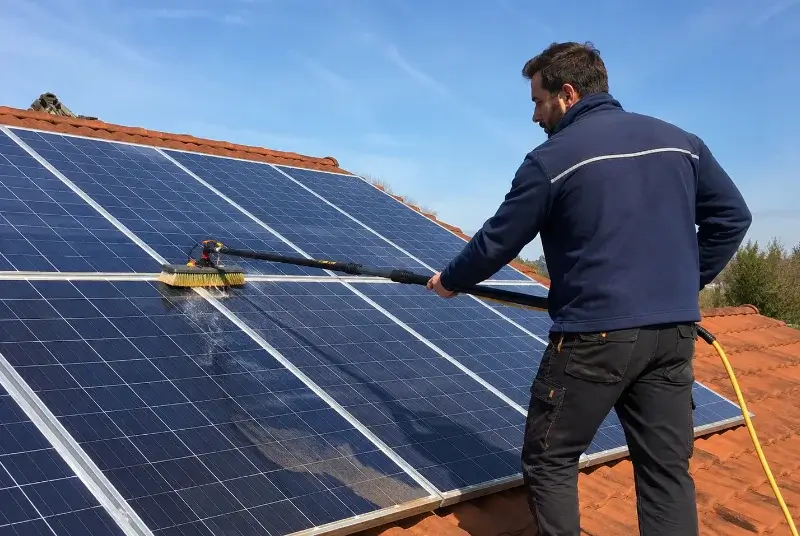 Nettoyage et entretien de panneaux solaires à Saint-Salvy-de-la-Balme